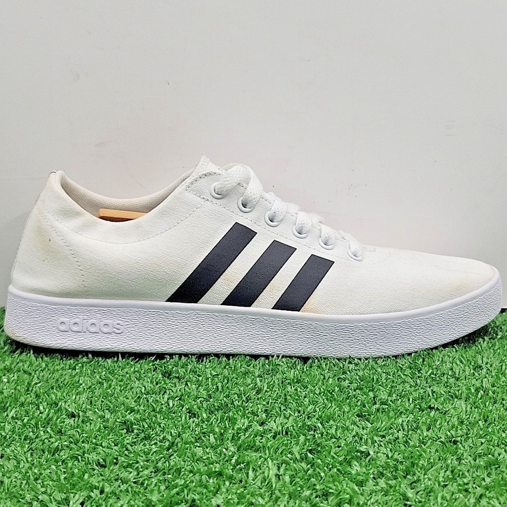Adidas Easy Vulc 2.0 Shoes Men's 8 M Medium White Daily Active Sneakers - FW2733